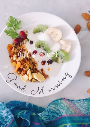Hình của món Eatclean Healthy-Granola Yougurt.