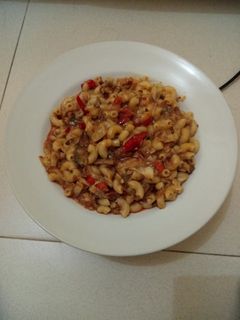 Foto resep Makaroni saos sarden