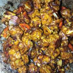 รูปของ Tumis tempe simple