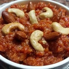 Gajar ka halwa A picture of Gajar ka halwa.