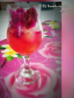 Foto resep Es Buah Naga
