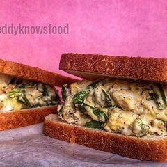 Scrumptious Egg Salad Sandwich A picture of Scrumptious Egg Salad Sandwich.