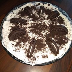 A picture of Easy Oreo cheesecake.