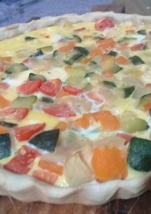 Una foto de Tarta de Verduras