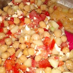 Mediterranean Chickpea Salad A picture of Mediterranean Chickpea Salad.