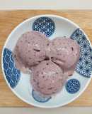 香蕉藍莓冰淇淋