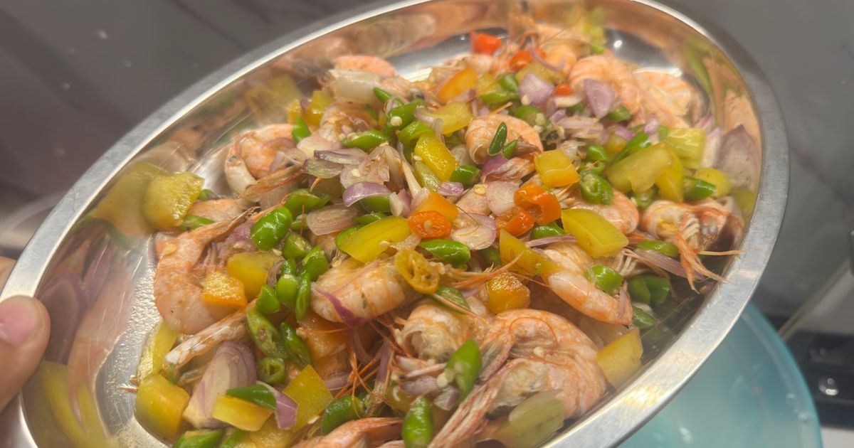 Udang Sambal Pecit