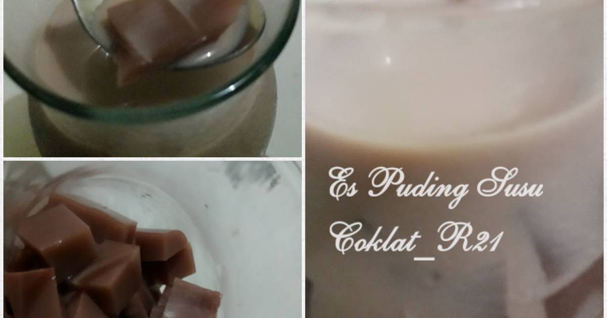 24 resep es puding susu coklat enak dan mudah - Cookpad