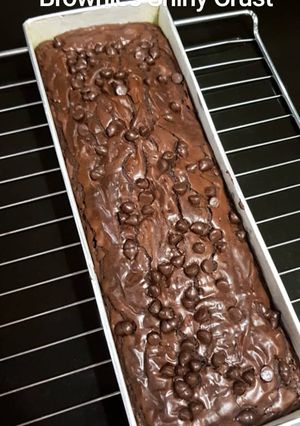 Foto resep Fudgy Brownies Shiny Crust