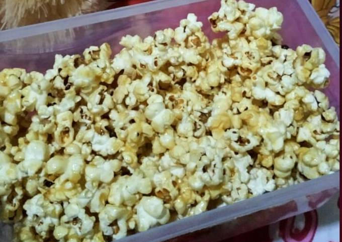 Resep Popcorn caramel ala Bioskop Resep Popcorn caramel ala Bioskop
