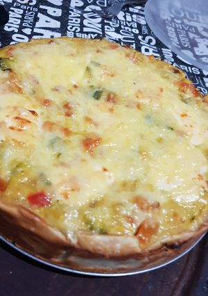 Una foto de Tarta de zapallitos