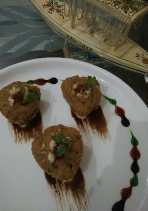 A picture of Cheesy veg. Muffins.