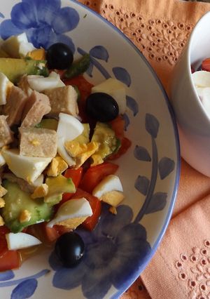 Una foto de Cena sencilla de dieta
