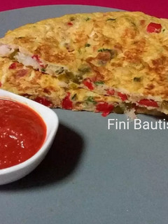 Una foto de Tortilla de bacalao