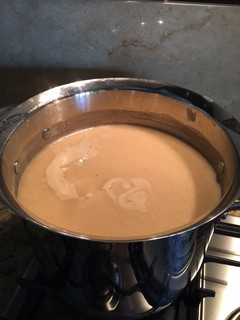 Una foto de Atole de guayaba