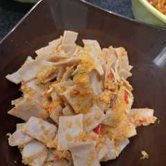 A picture of Kulit Singkong Pedas.