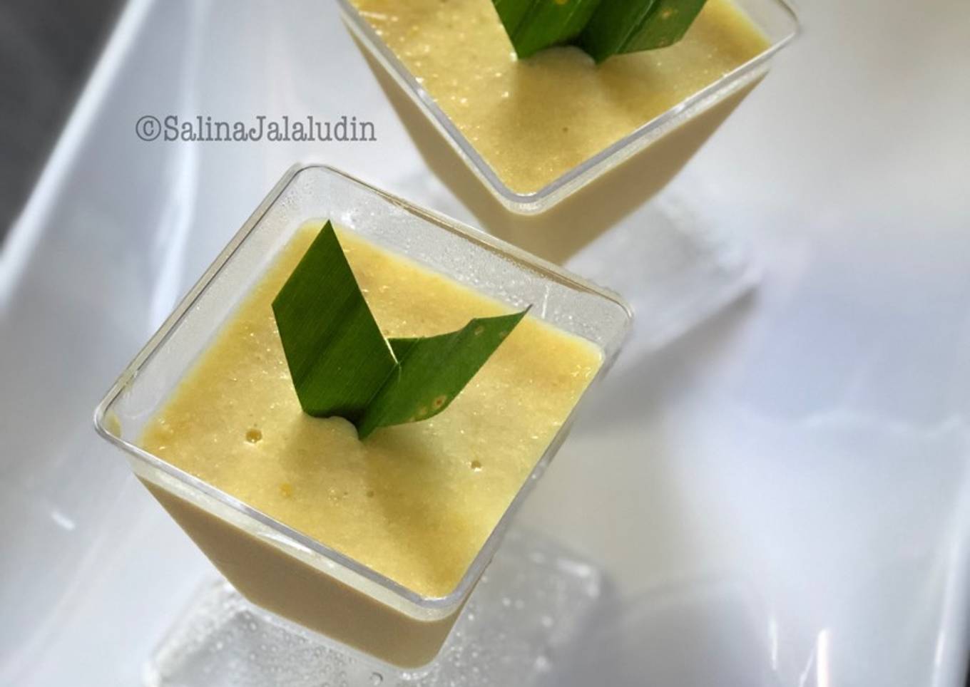 Jeli jagung dengan laici