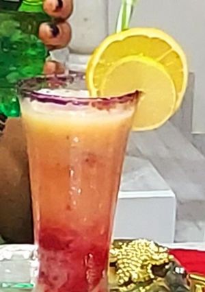 A picture of Fresh fruits Mocktail.