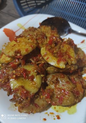 Foto resep Jengkol teri balado endes