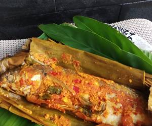 Resep mudah Pepes Ikan Belanak Jumbo Praktis Enak