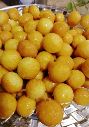 صورة لوصفة لقيمات