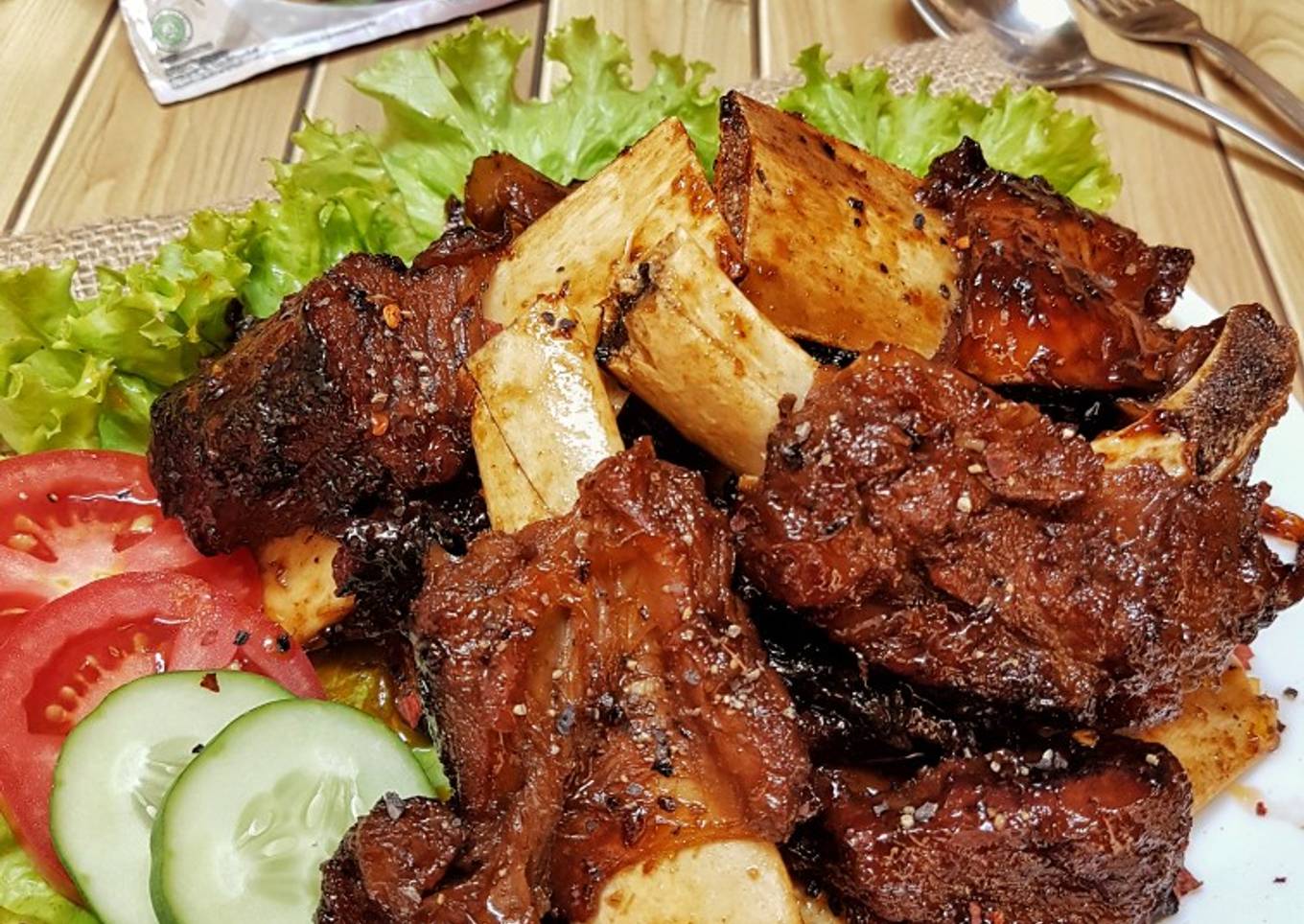 Iga Bakar Saus Madu