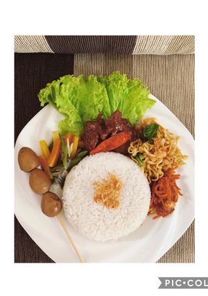 Foto resep Nasi Rames