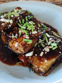 Foto resep Donburi Terong Bakar