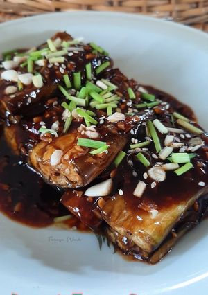 Foto resep Donburi Terong Bakar
