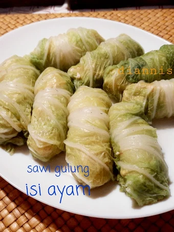Langkah Gampang Membuat Resep Sawi Gulung isi Ayam yang Lezat Anti Ribet, Lezat Sekali