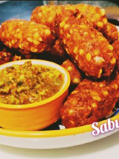 साबूदाना कटलेट (sabudana cutlet recipe in Hindi) रेसिपी मुख्य फोटो