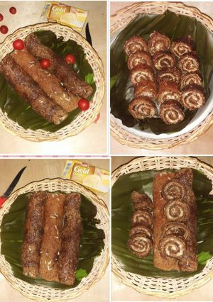 Foto resep Dadar gulung singkong keju (lepat ubi kayu)