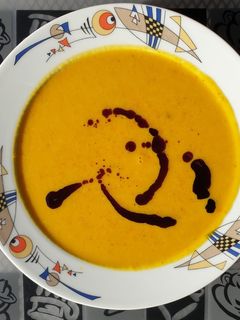 Einfache schnelle Kürbissuppe Rezepthauptbild