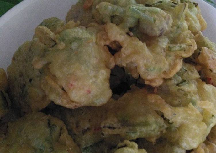 Cara Buat Cucur Kucai Anti Gagal