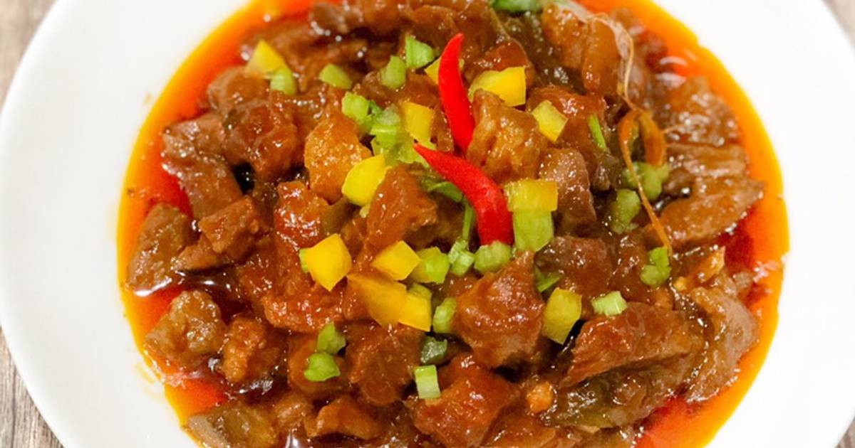 Resipi Daging Masak Pedas Oleh Ain Mohd Kitchen Cookpad