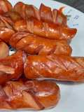 Salchichas salteadas