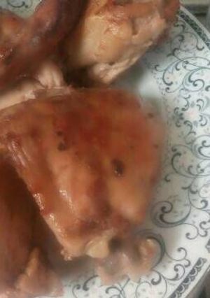صورة لوصفة دجاج محمر بالفرن