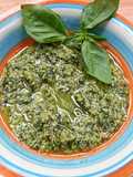 Pesto no pilão