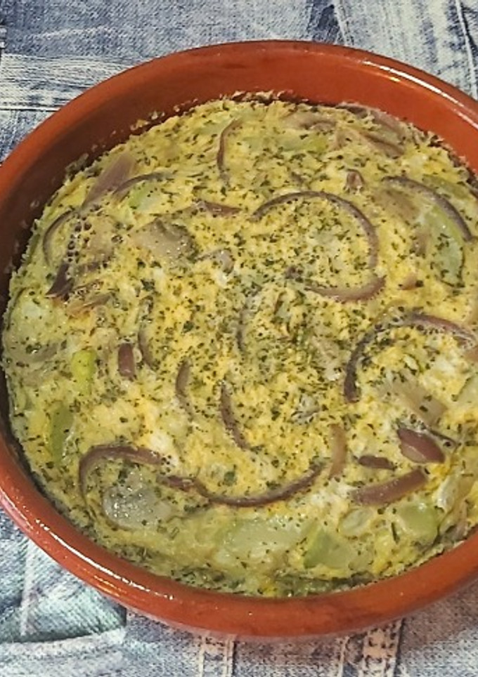 Una foto de Tortilla tierra y mar