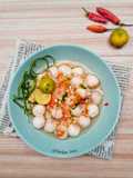 Cimol banyur kuah thaican