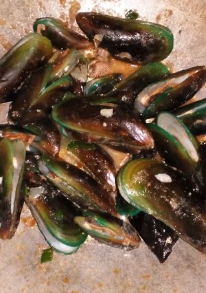 Foto resep Kerang ijo asam manis