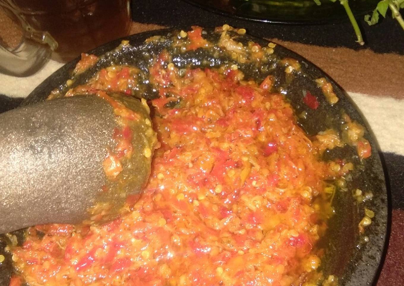 Sambal korek ala bebek slamet