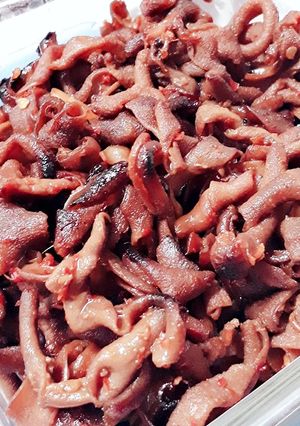 Foto resep Usus Ayam Manis