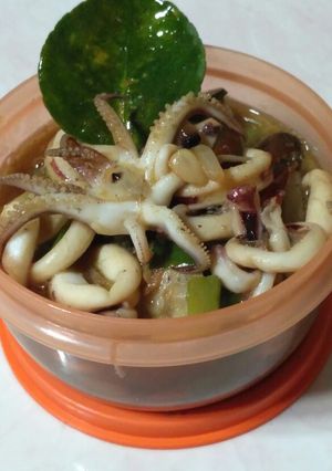 Foto resep Tumis Cumi Kilat