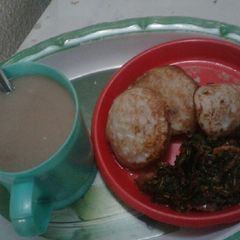 Millet pap and Masa A picture of Millet pap and Masa.