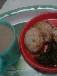 A picture of Millet pap and Masa.
