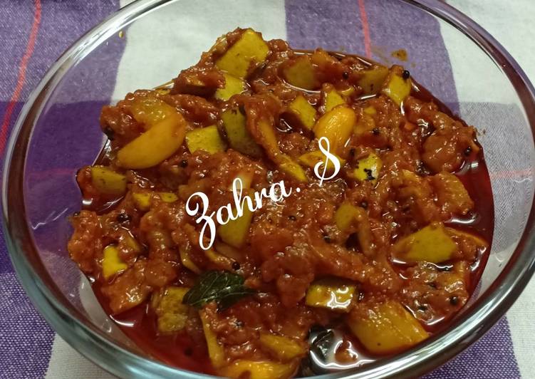 Learn How To Instant Mango Pickle
