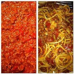 A picture of Spaghetti Sauce.