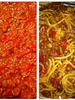 A picture of Spaghetti Sauce.