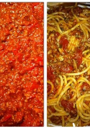 A picture of Spaghetti Sauce.